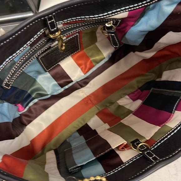 Coach Ergo Legacy Black Leather Tote Bag 11286 - Picture 12 of 16